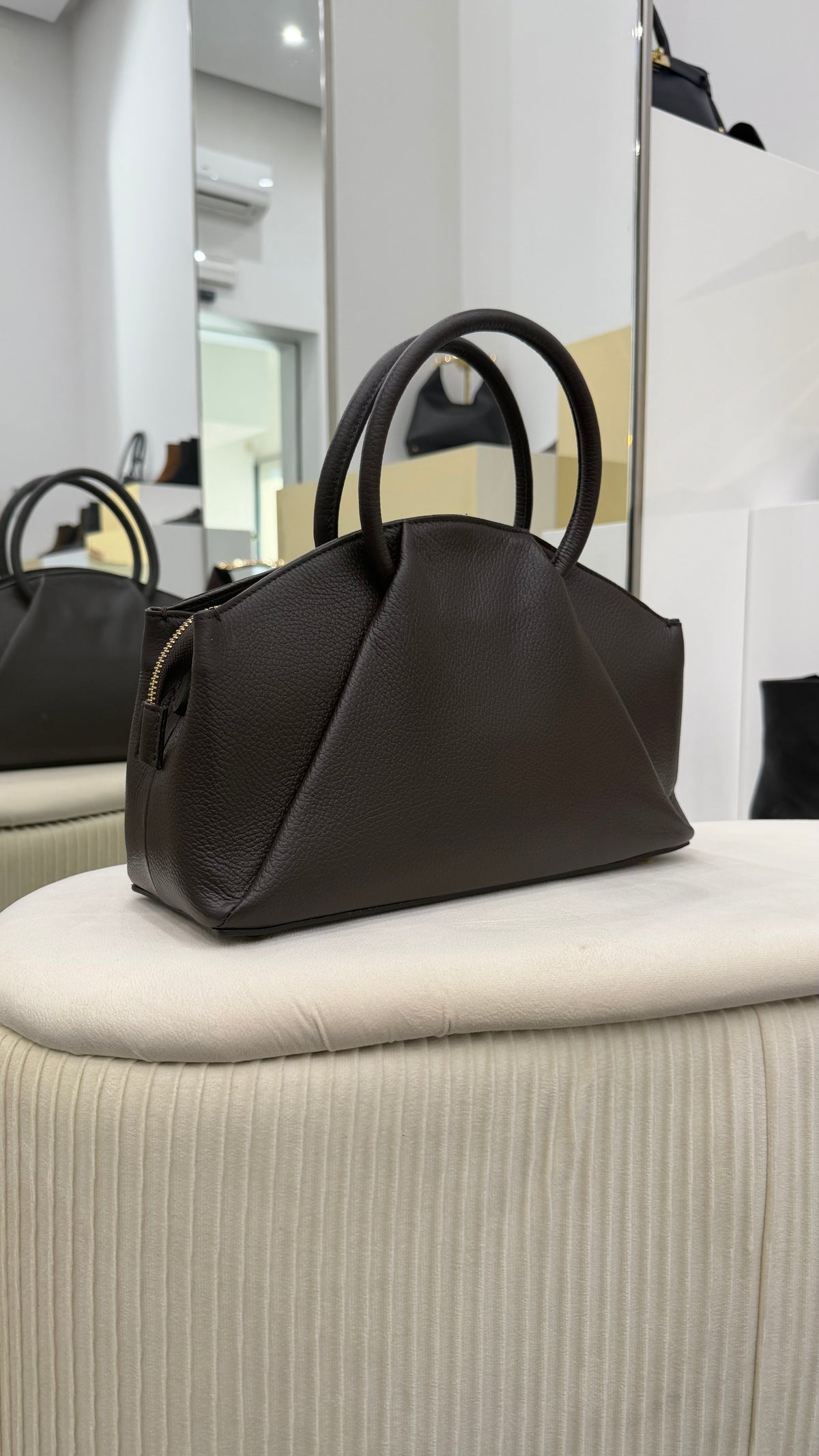 Borsa a mano in pelle T.Moro